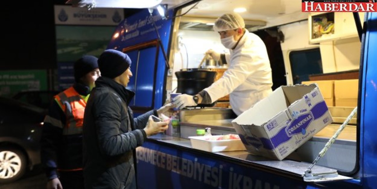 Büyükçekmece’de soğuk kış günleri sıcak bir çorba ile başlıyor!