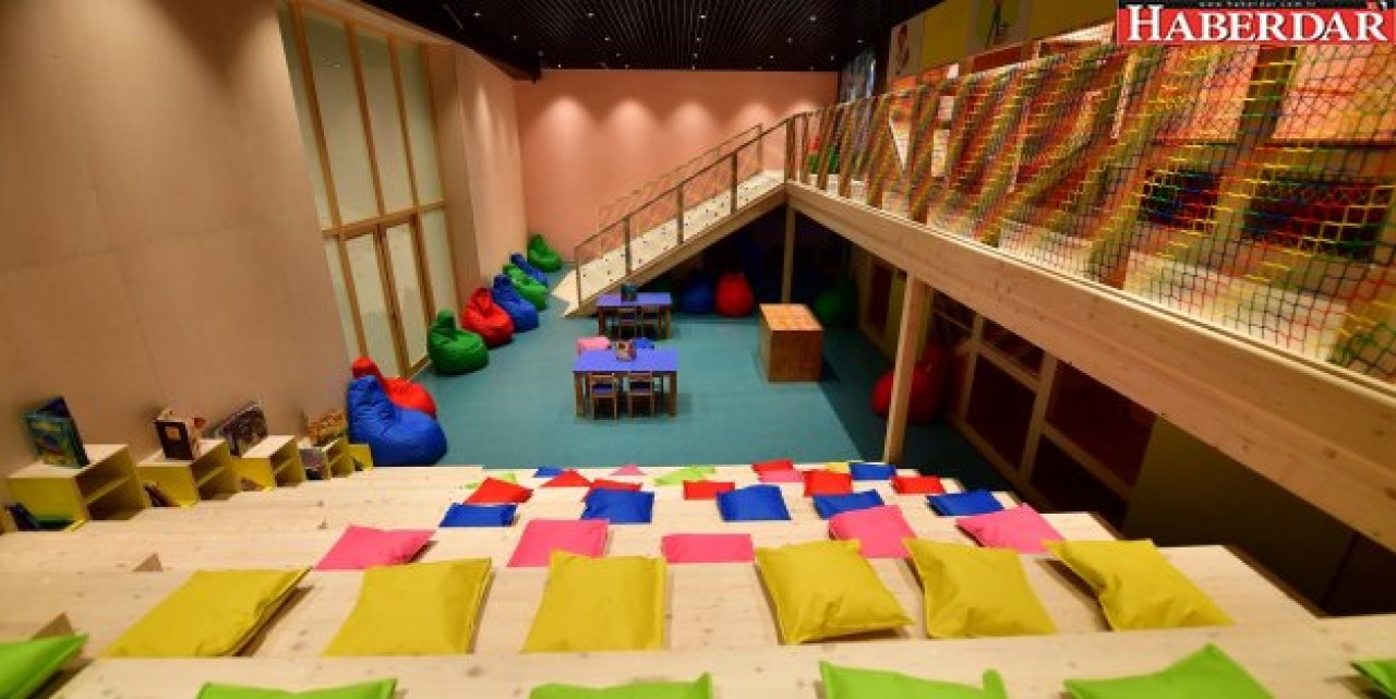 ADİLE NAŞİT ÇOCUK KÜTÜPHANESİ HİZMETE AÇILDI