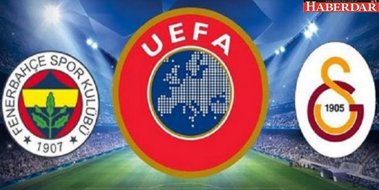 Galatasaray ve Fenerbahçenin UEFA Avrupa Liginde rakipleri belli oldu