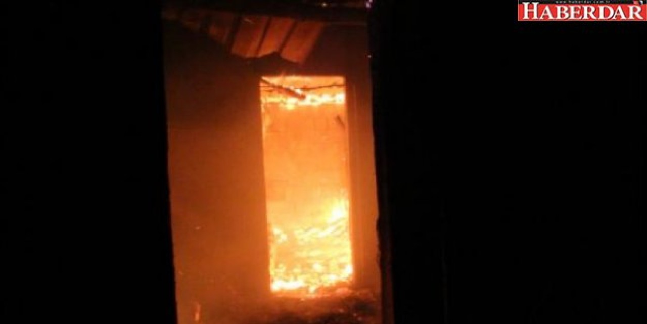 Silivride korkutan yangın