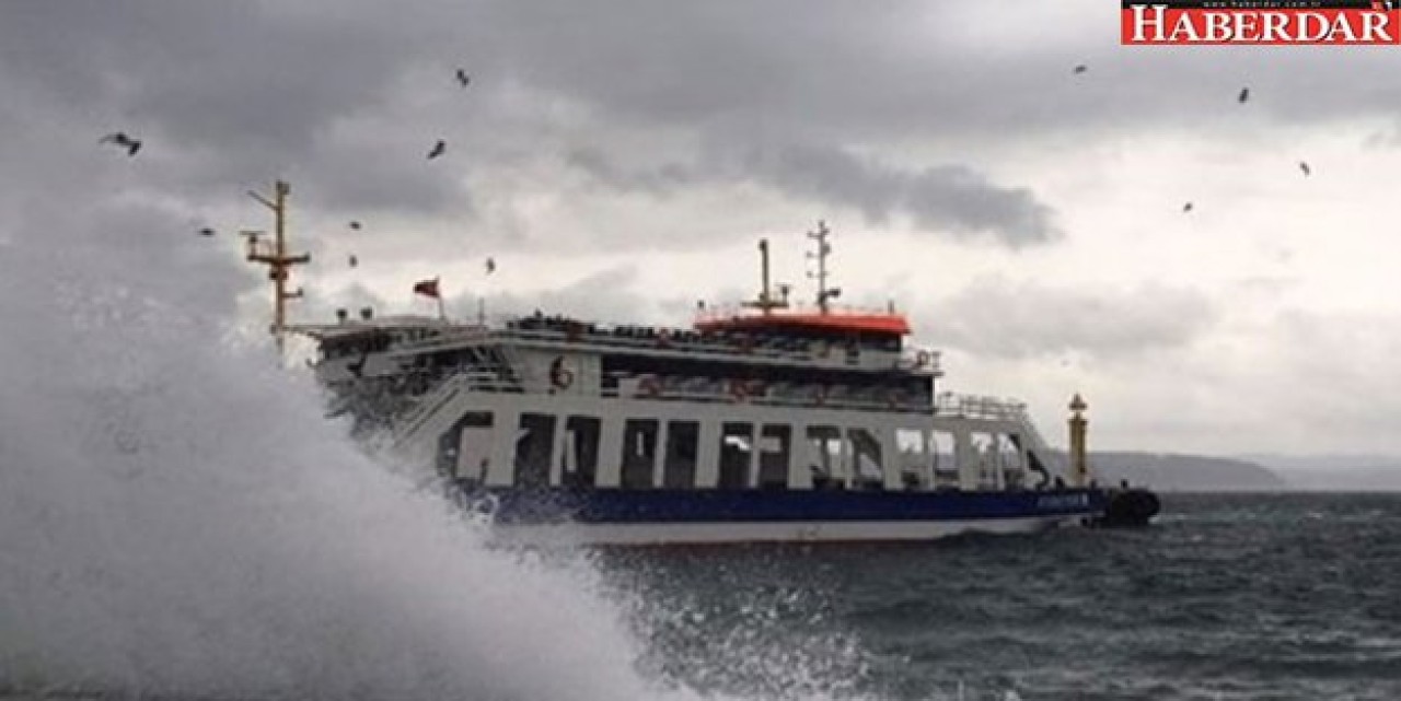 İDO ve BUDOda seferler iptal