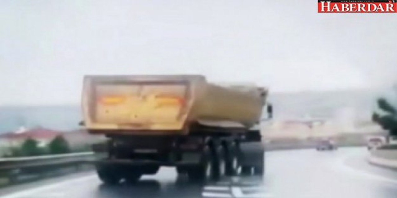 Büyükçekmecede Drift Yapan Hafriyat Kamyonu Terör Estirdi