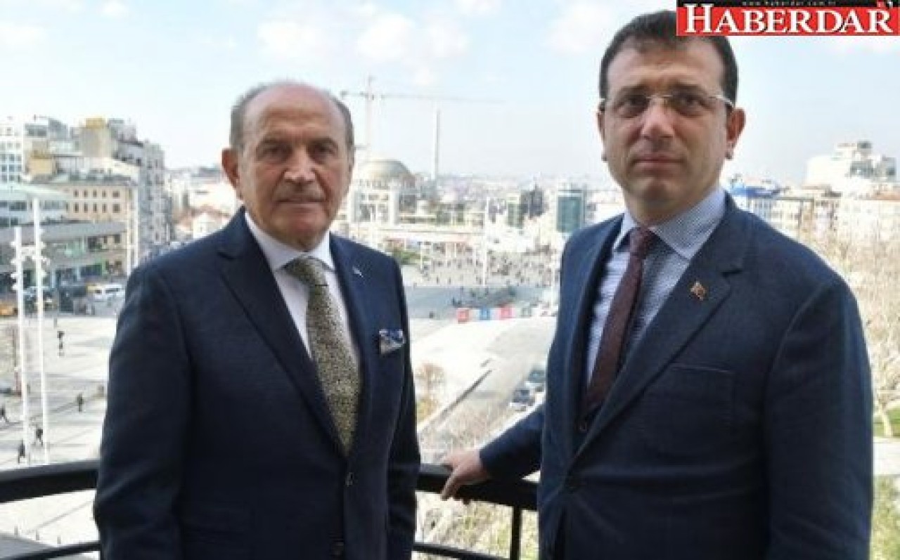 Ekrem İmamoğlundan Kadir Topbaşa ziyaret