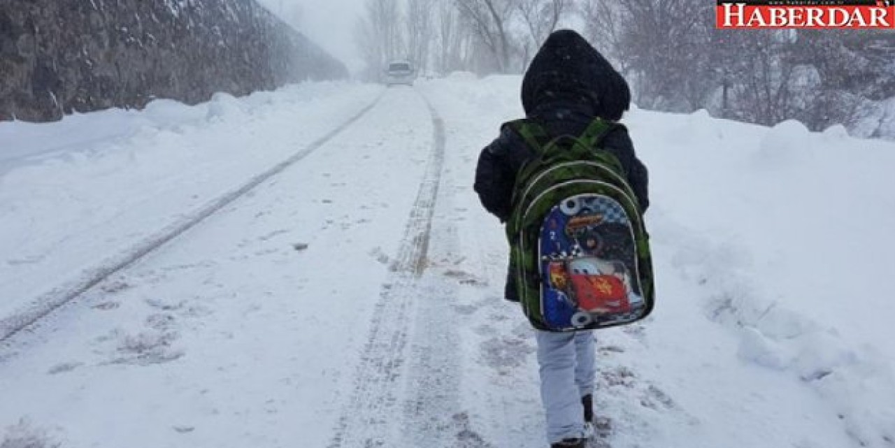 7 Ocakta (bugün) hangi illerde okullar tatil edildi?