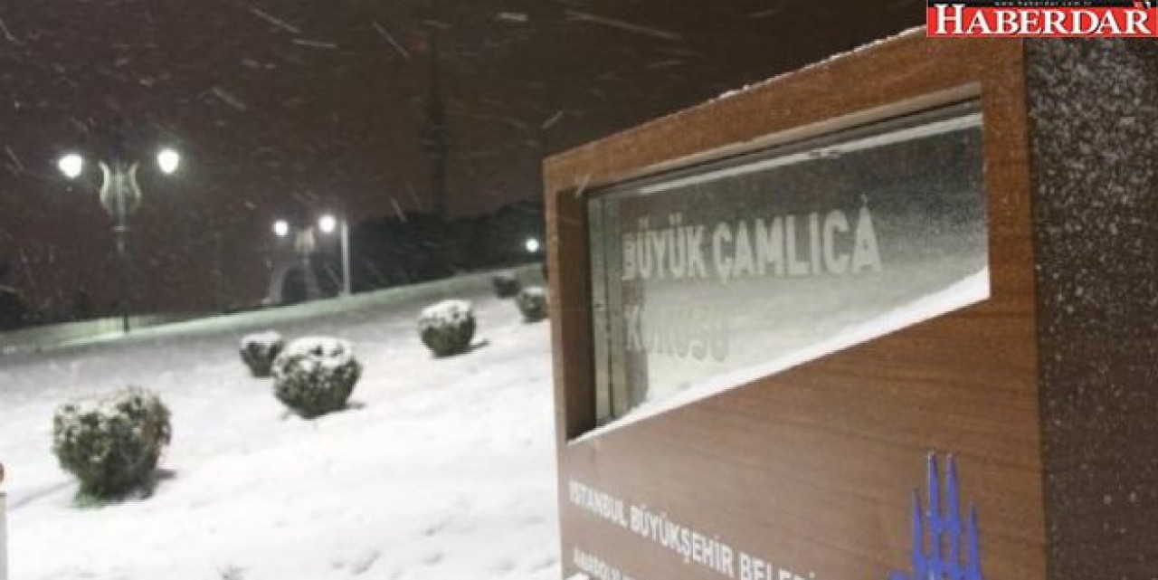 İstanbulda kar yağışı sonrası sabah trafiği