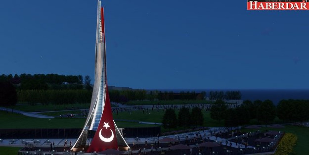 Büyükçekmece’ye 100. Yıl Cumhuriyet Anıtı