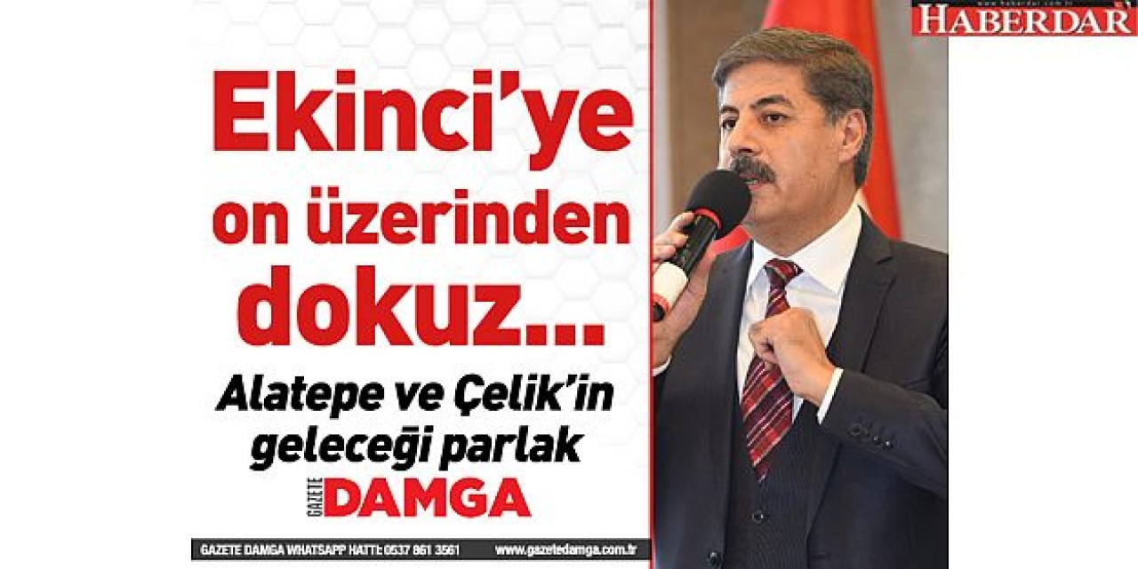 Azmi Ekinciye on üzerinden dokuz!