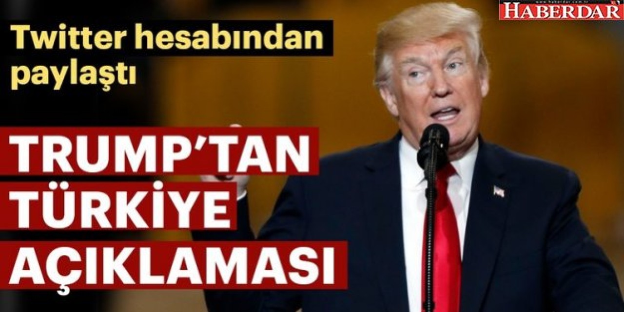Donald Trump’tan şaşırtan paylaşım!