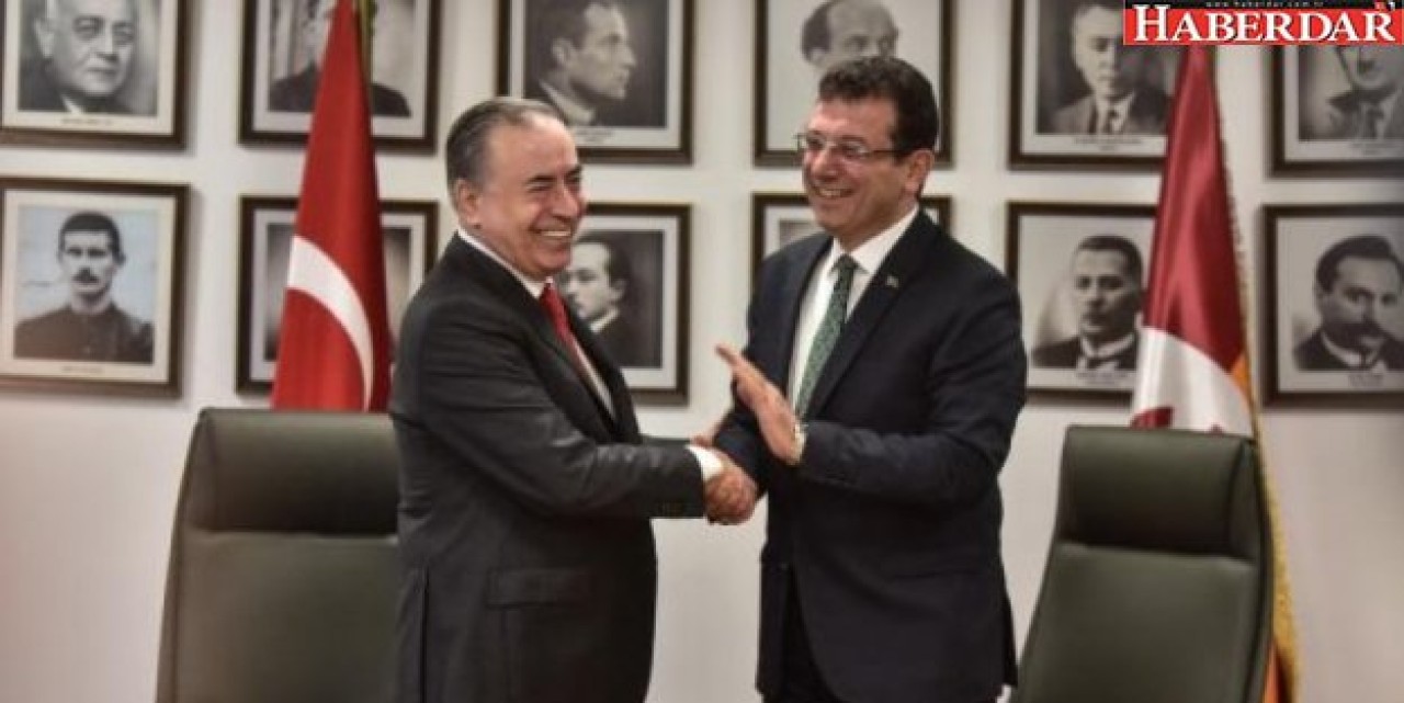 Ekrem İmamoğlundan Galatarasaraya ziyaret