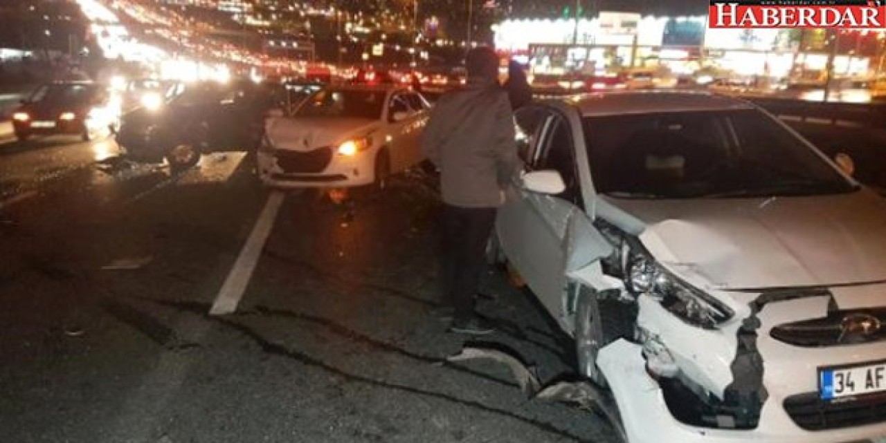 Avcılar D-100 Karayolunda Zincirleme Kaza! Çok Sayıda Yaralı Var