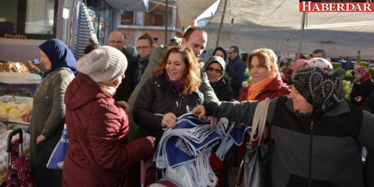 Başkan Cem Kara’dan Bez Çanta Hediyesi