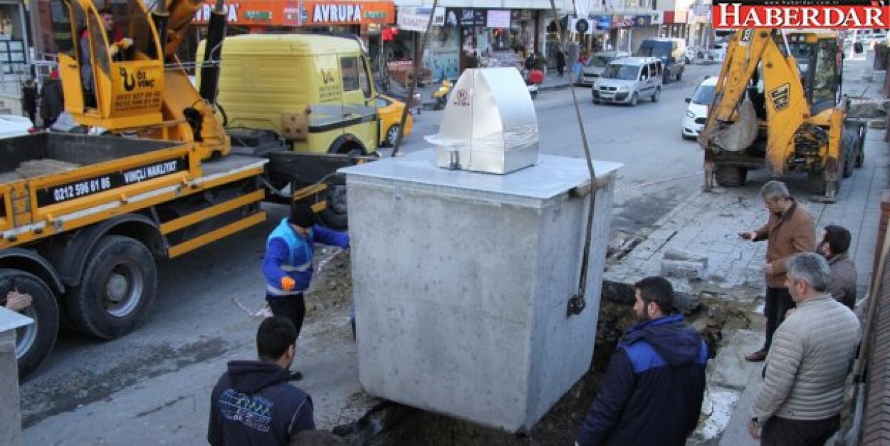 Esenyurt’ta çöpler yeraltına iniyor