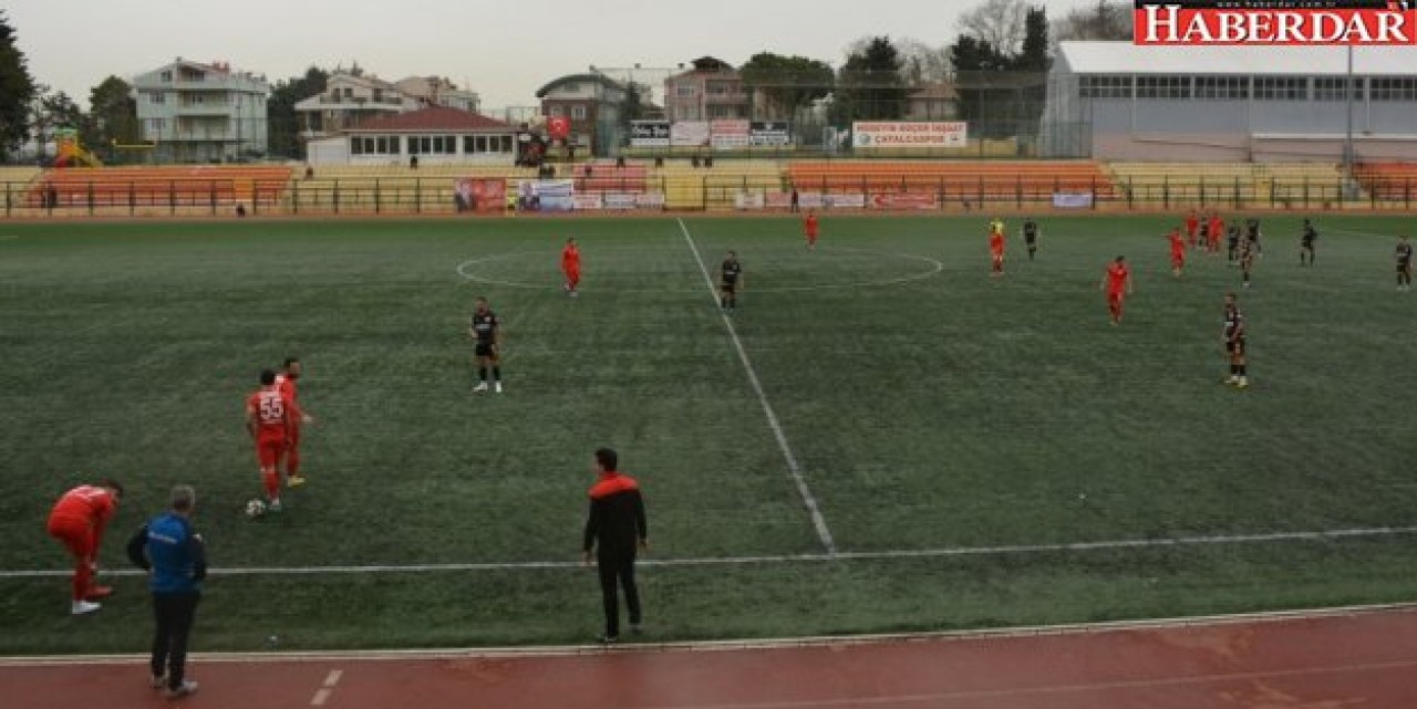 Çatalcaspor Haftayı 3 Puanla Kapattı