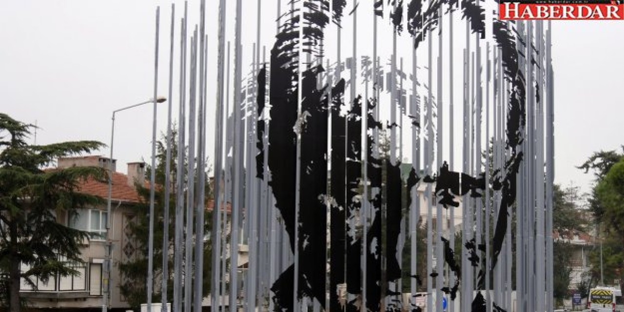 Büyükçekmece’ye üç boyutlu muhteşem Atatürk silueti