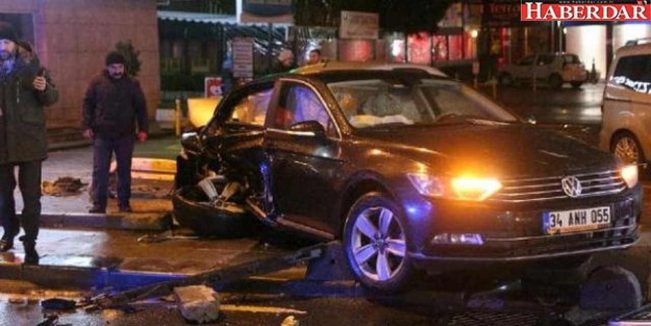 Beşiktaşta kaza! Savaş alanına döndü