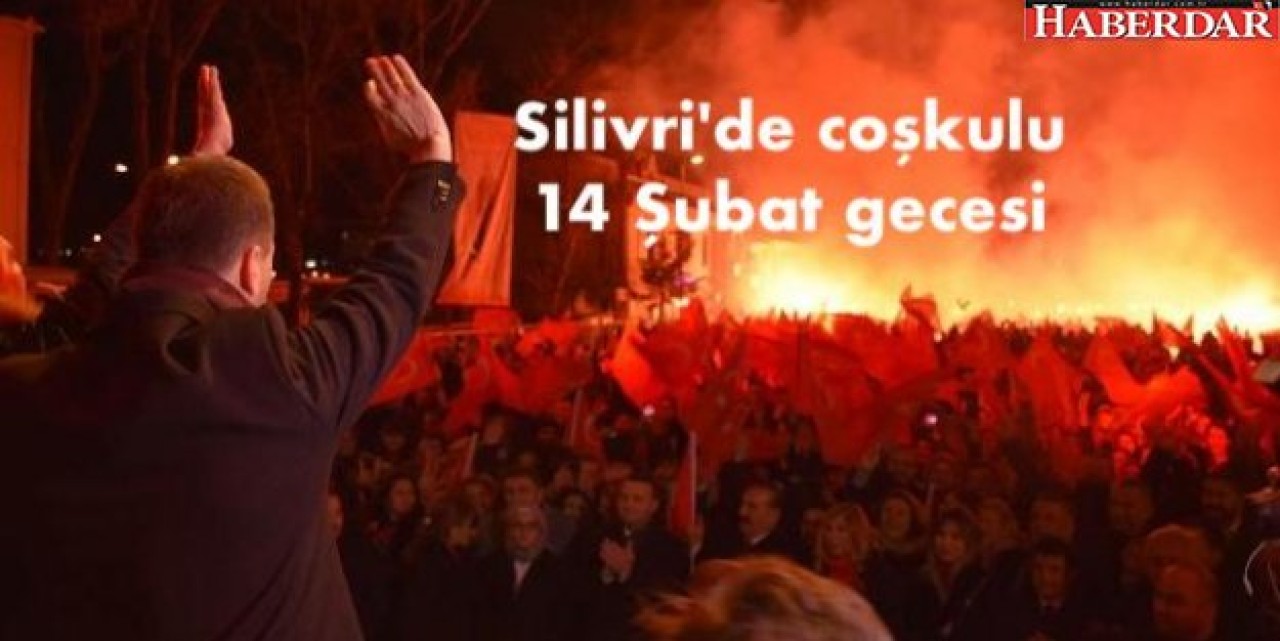 Silivride coşkulu 14 Şubat gecesi
