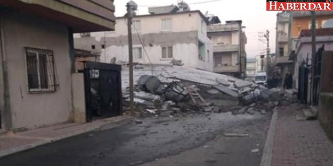 Mersinde 5 Katlı Bir Bina Çöktü