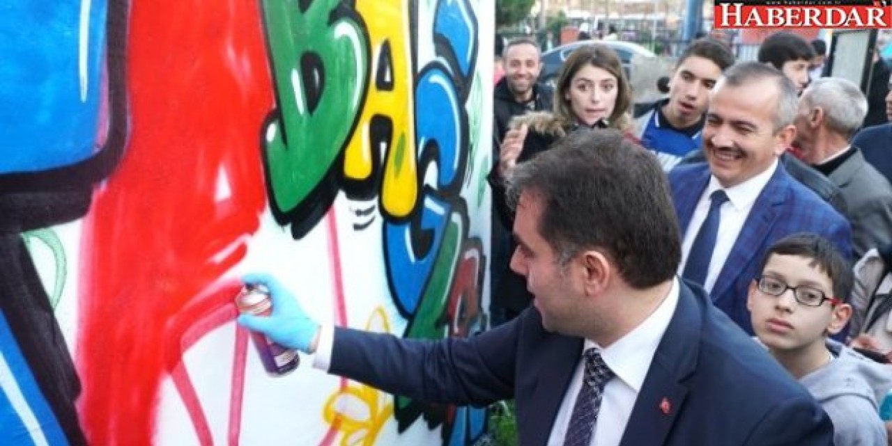 Avcılarda Bağımlılığa Grafiti ile Farkındalık