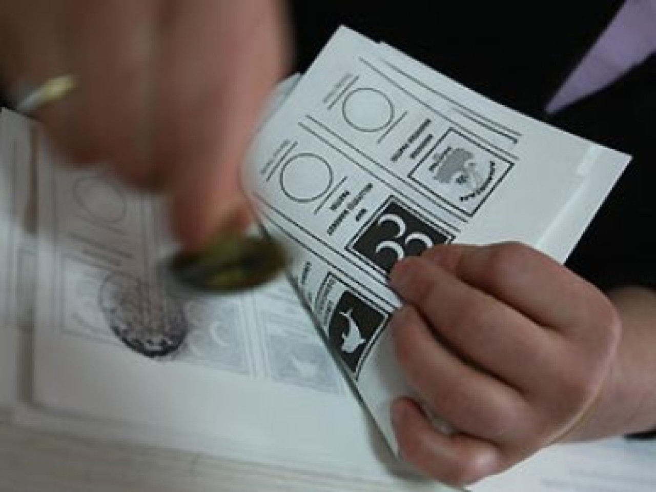 Partilerin oy pusulasındaki yerleri