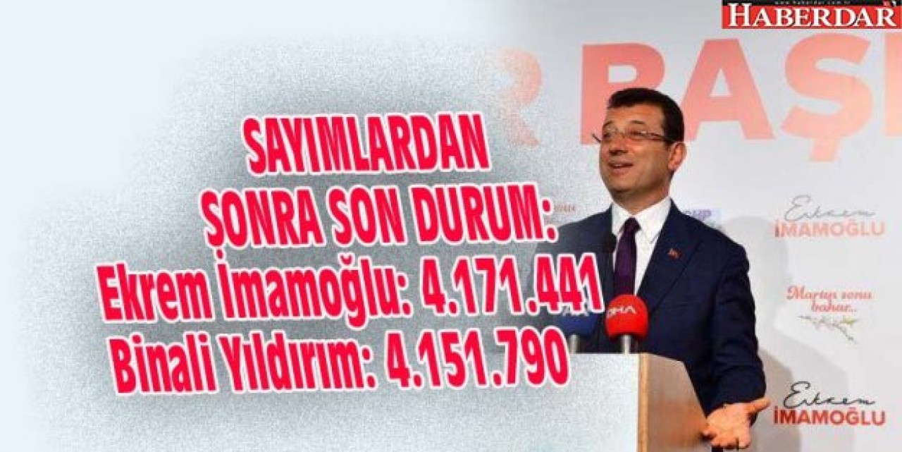 İşte İstanbulda itirazlardan sonra son durum