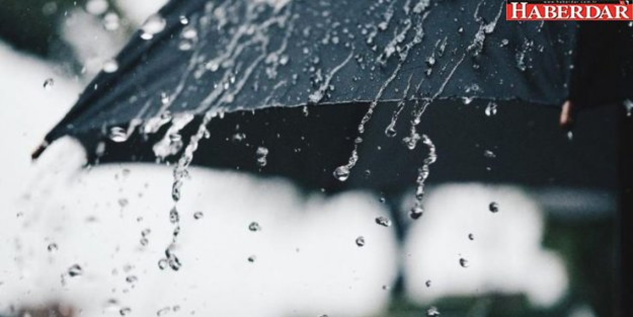 Meteorolojiden yağış uyarısı