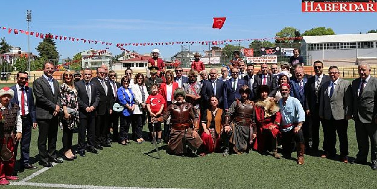 Çatalcada 19 Mayıs coşkusu