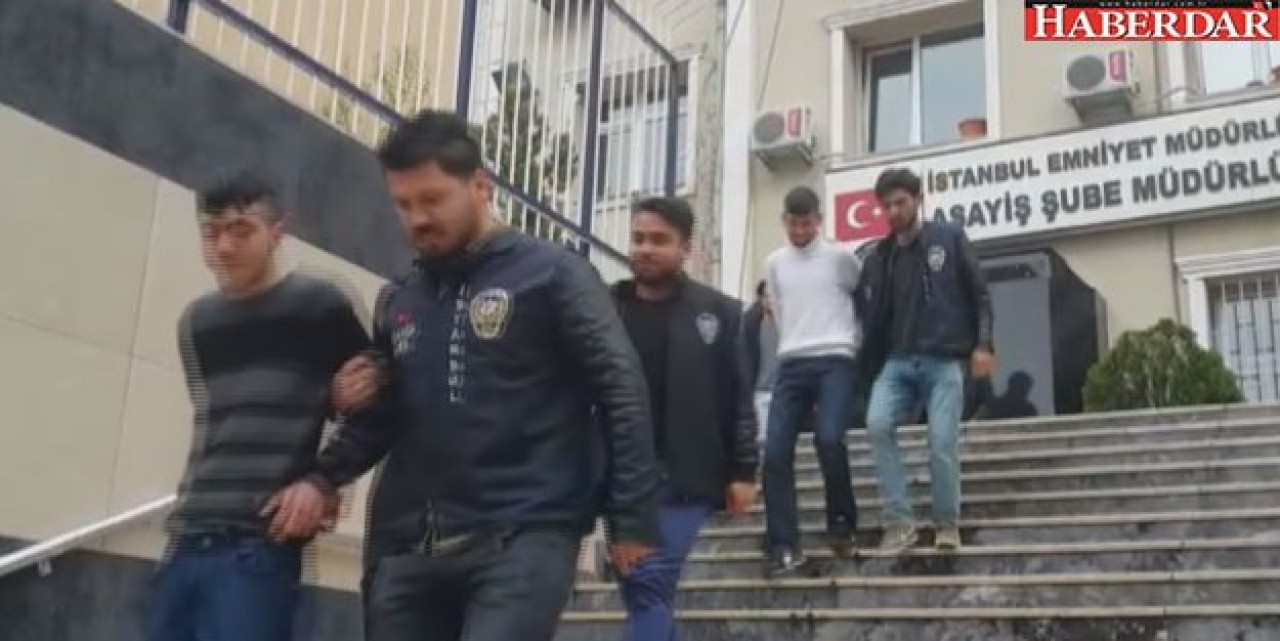 Soyguncular yakalandı