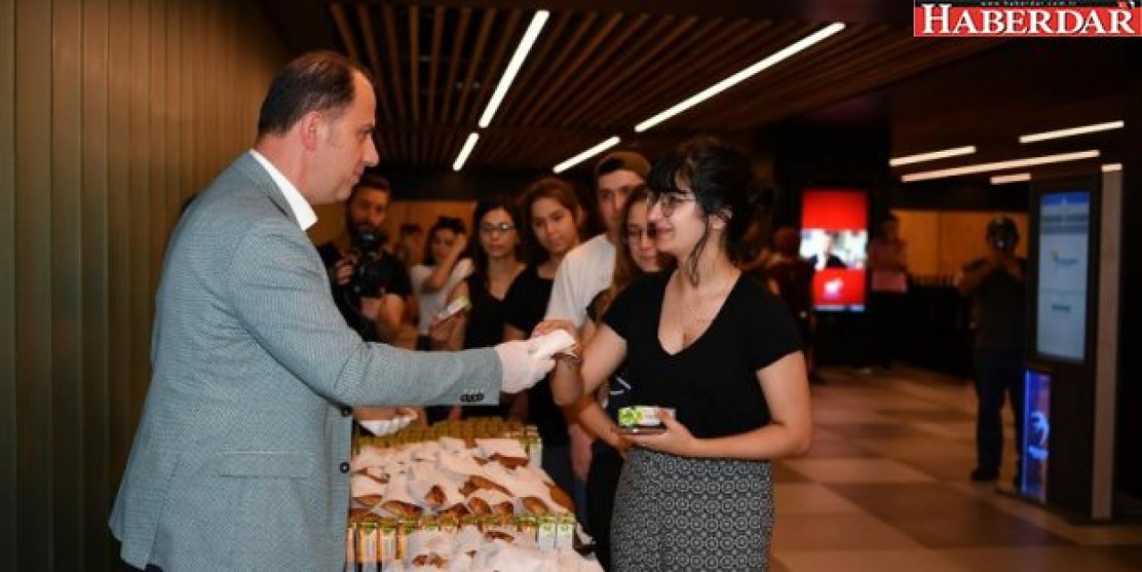 Çalık gençlerin heyecanını paylaştı