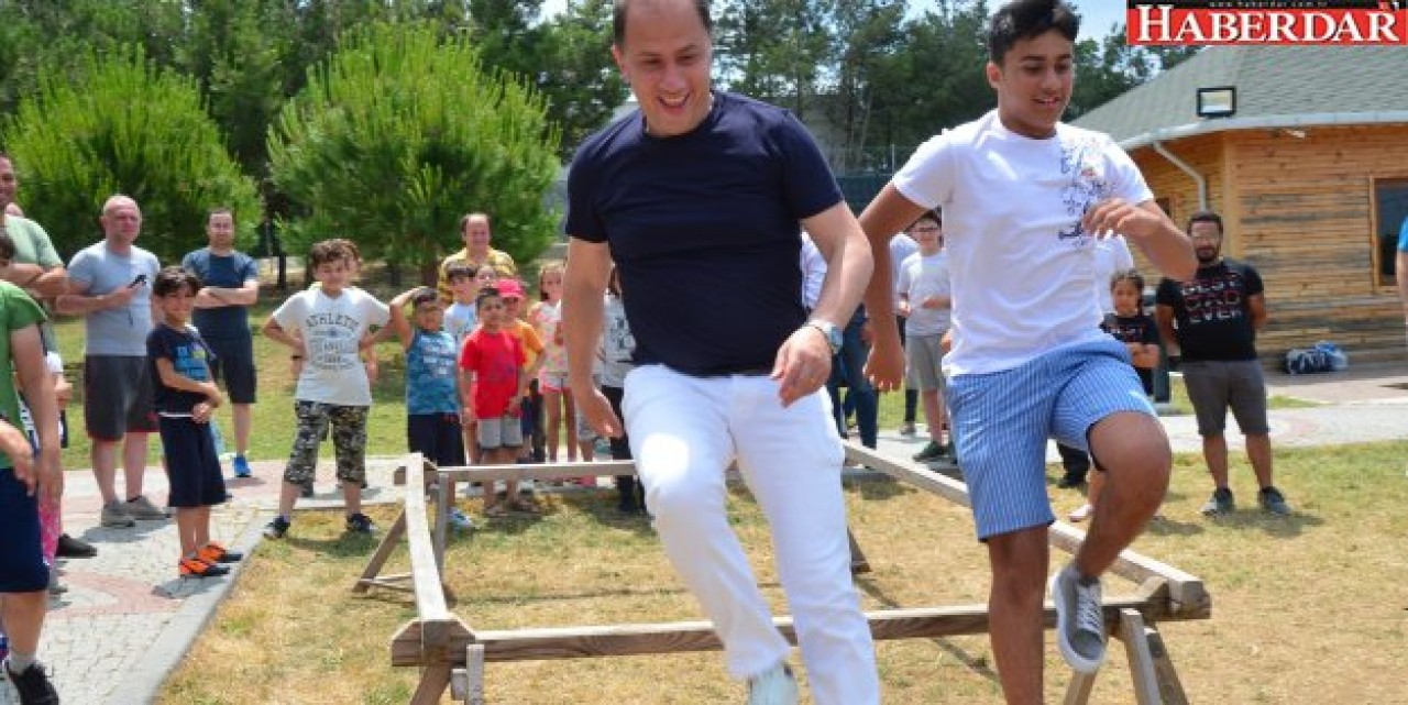 Başkan Çalık oğluyla kapıştı