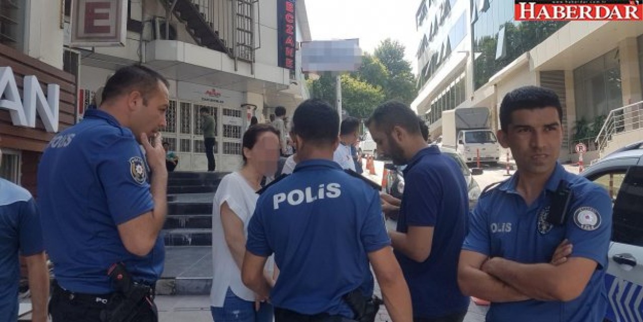 İş arkadaşını rehin aldı