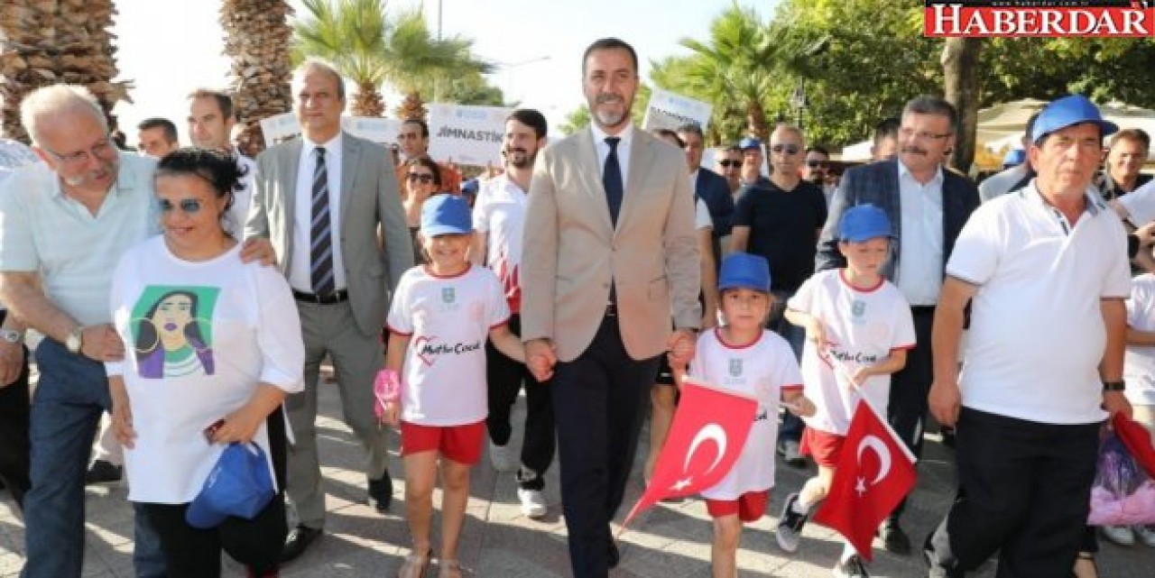 Yaz spor okulları törenle açıldı