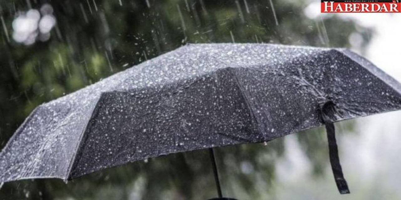 Meteorolojiden sağanak ve kuvvetli rüzgar uyarısı