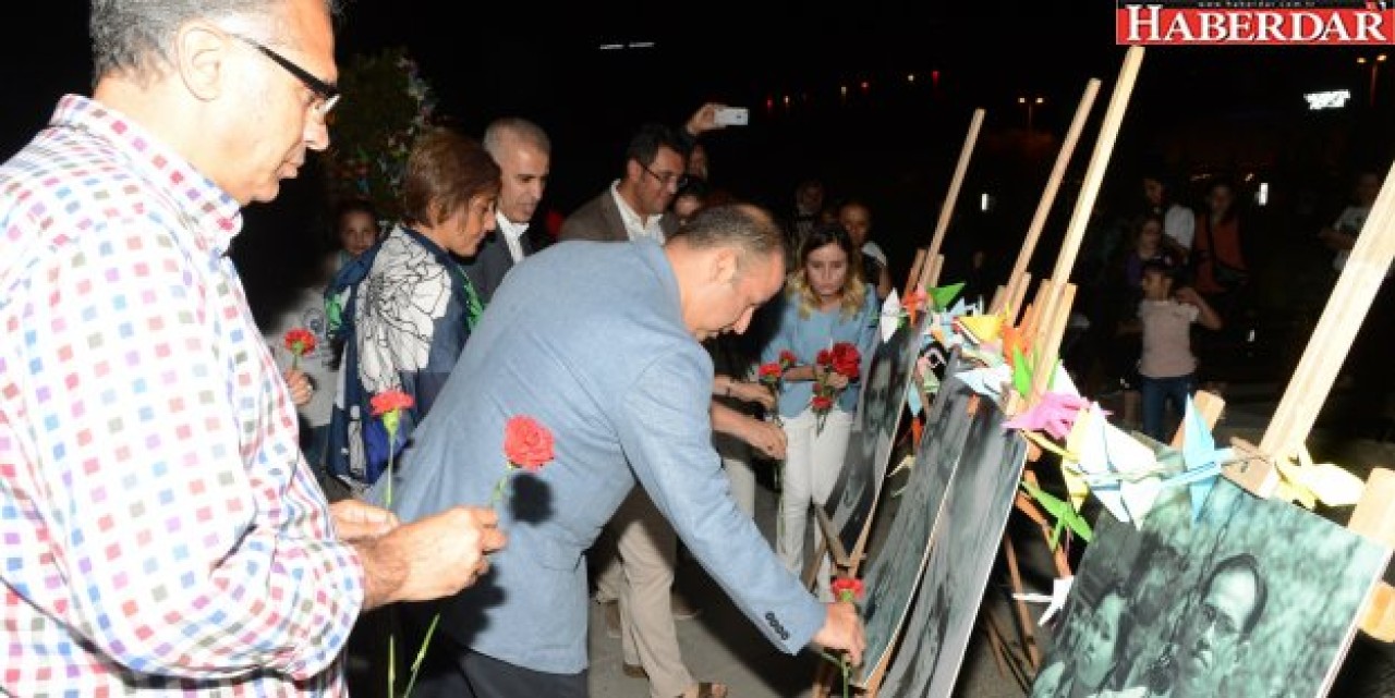 Beylikdüzü Hiroşima için gözyaşı döktü