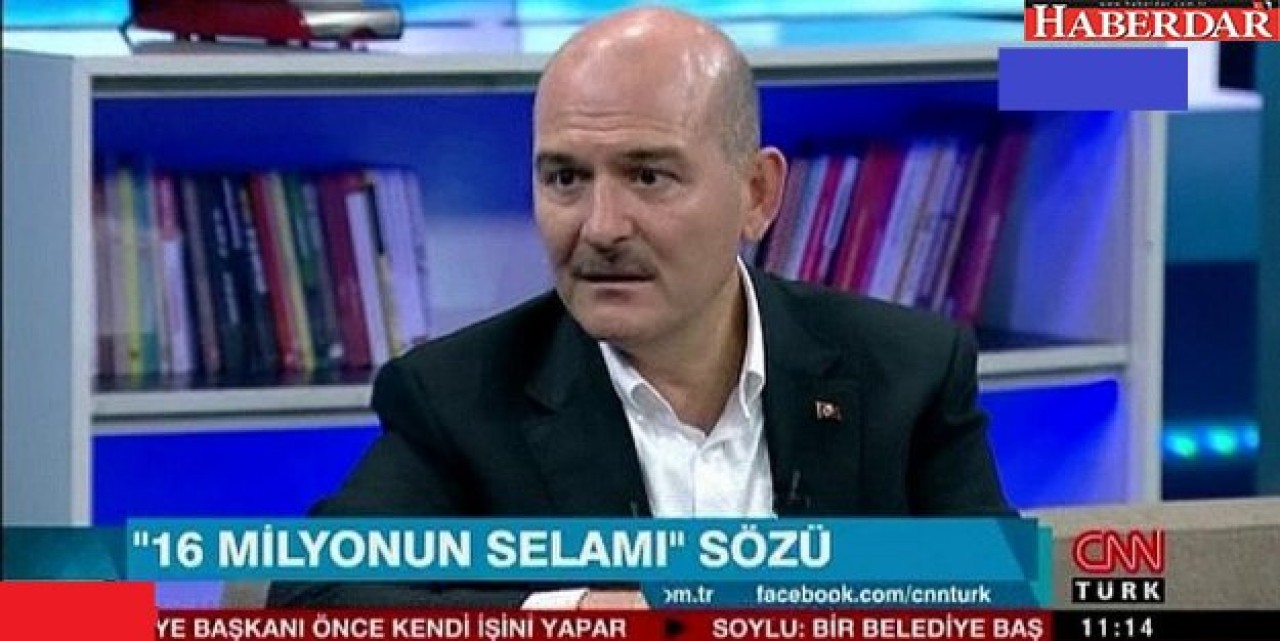 Süleyman Soylu: İstanbul ve Ankaraya kayyum söz konusu değild