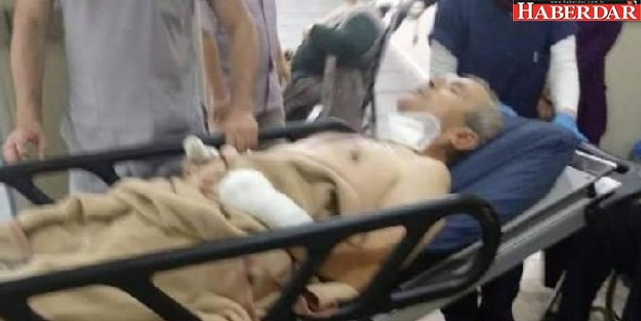 Zeytinburnunda gasp edilmek istenen taksici boğazından bıçaklandı