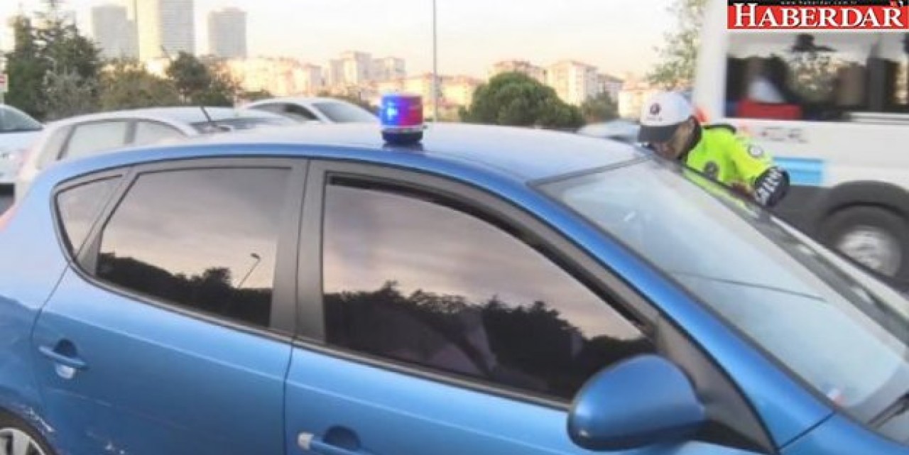 İstanbulda çakar denetimi