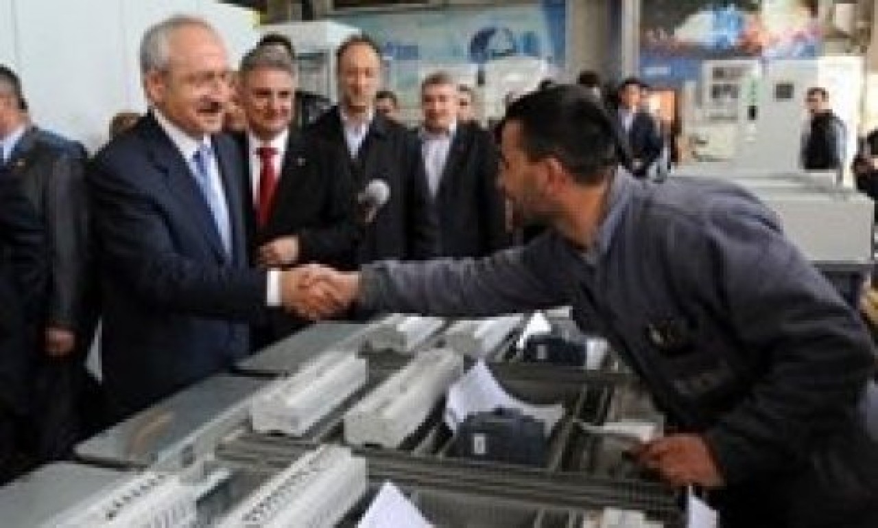 Kılıçdaroğlu OSTİM'i ziyaret etti