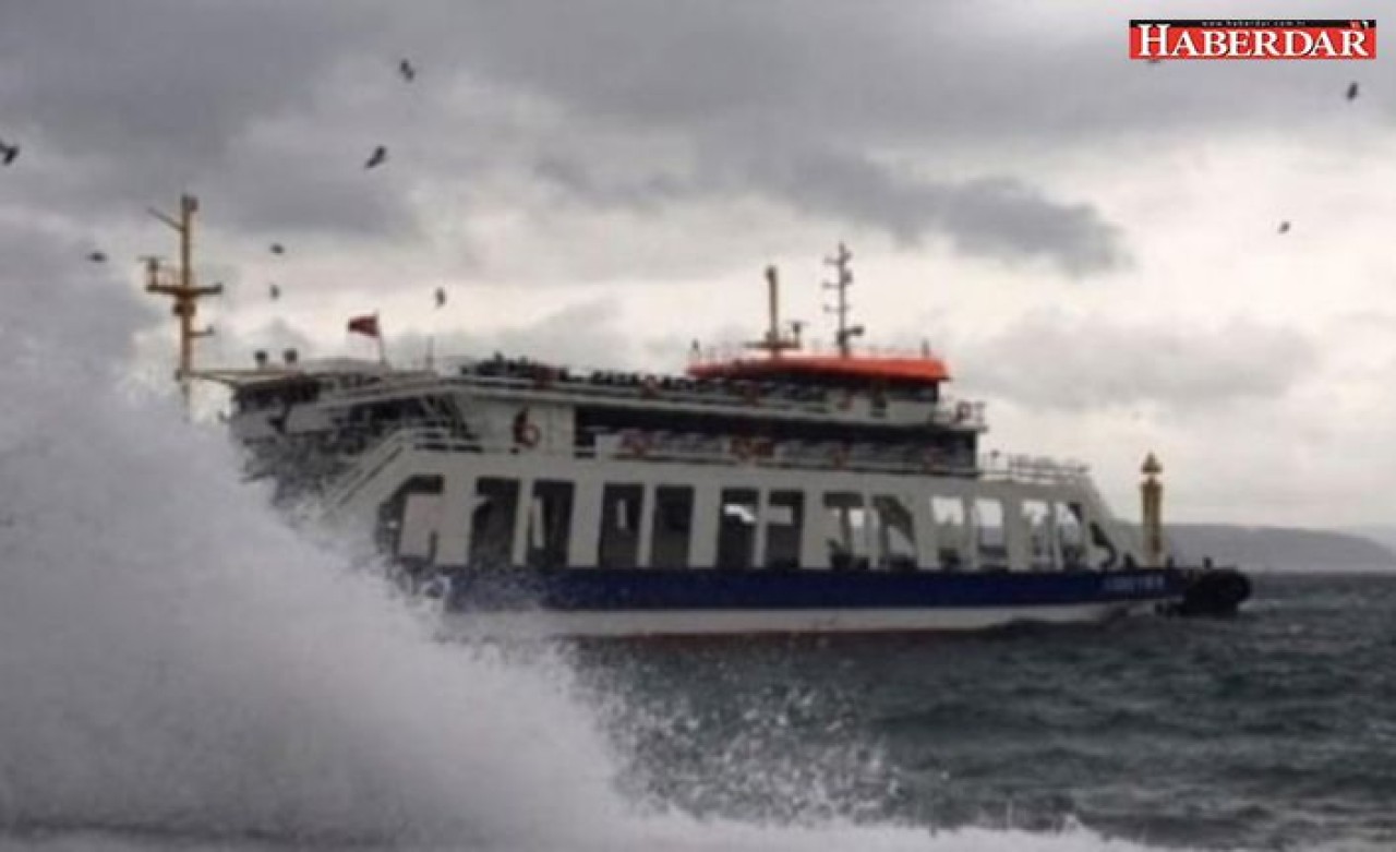 İDO ve BUDOdan sefer iptalleri