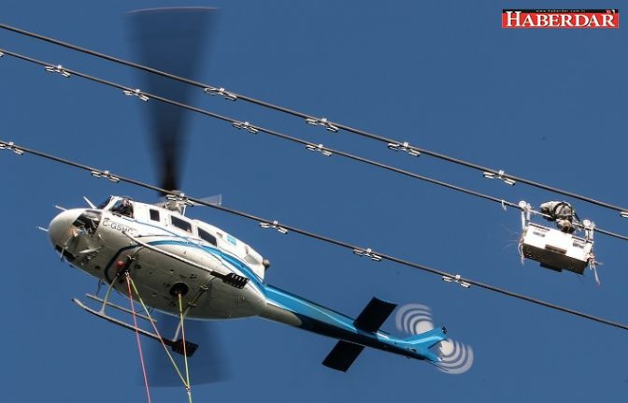 İstanbulda elektrik helikopterlere emanet