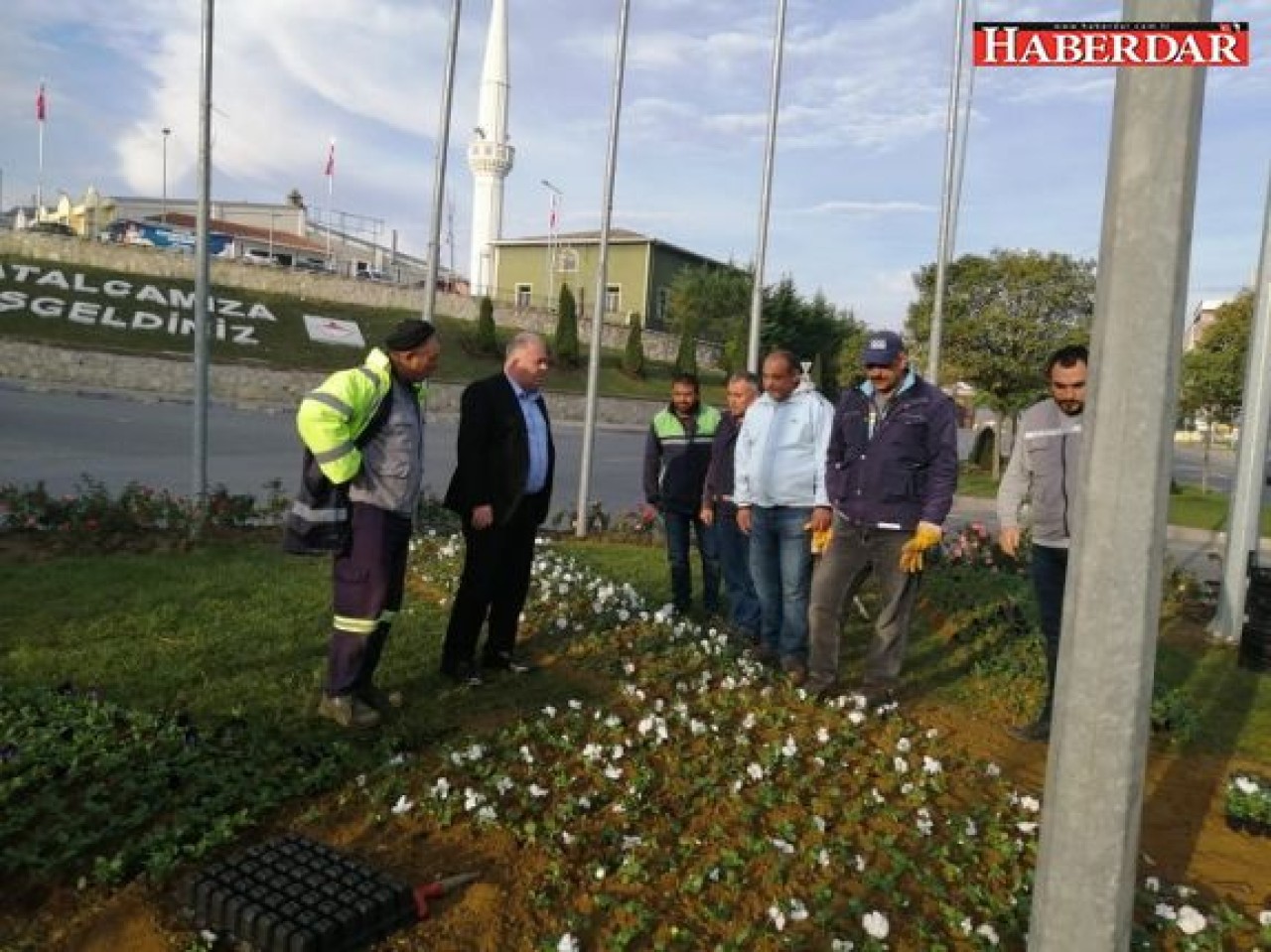 Çalışmaları  yerinde inceledi
