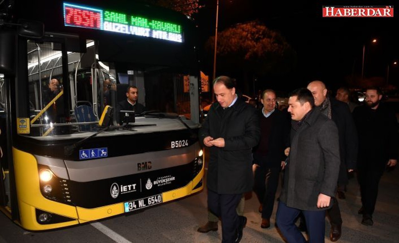 KAVAKLI, GÜZELYURT METROBÜS HATTI HİZMETE AÇILDI