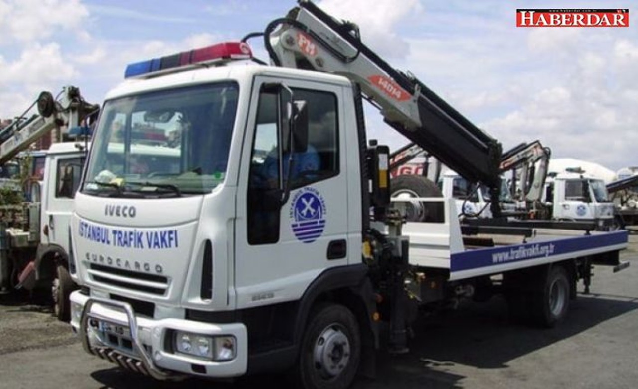 Trafik Vakfı İstanbulda araçları çekemeyeceğini açıkladı