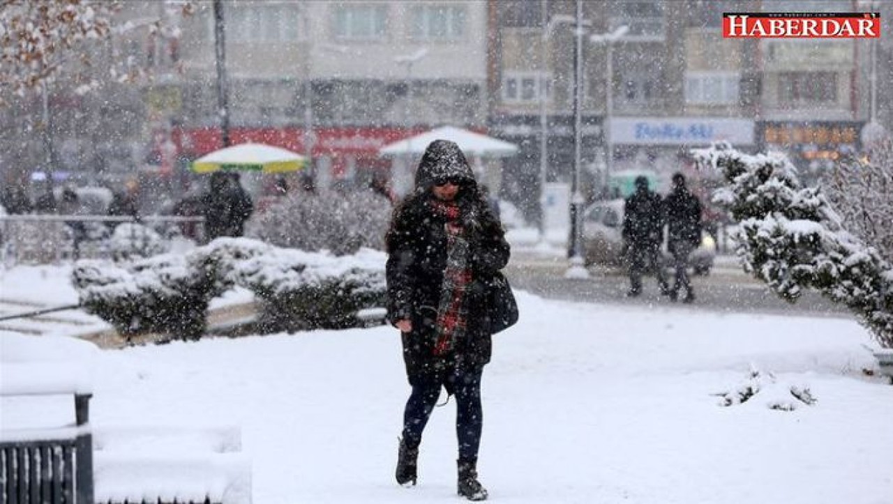 Meteorolojiden çok sayıda il için kar uyarısı