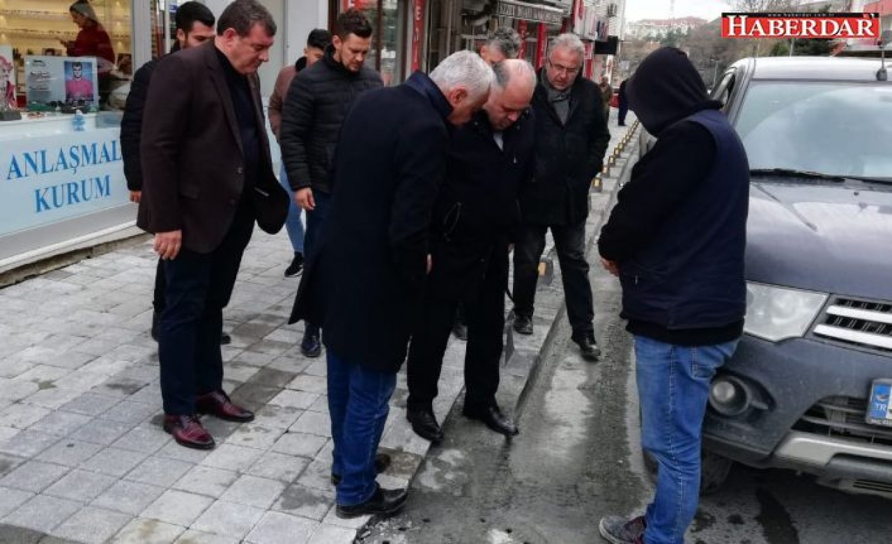 Çatalcanın Kaldırımları Hem Yenieniyor Hem Genişliyor