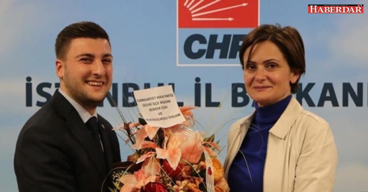 CHP Silivri İlçe Başkanı Berker Esen ve yönetimi Kaftancıoğlunu ziyaret etti