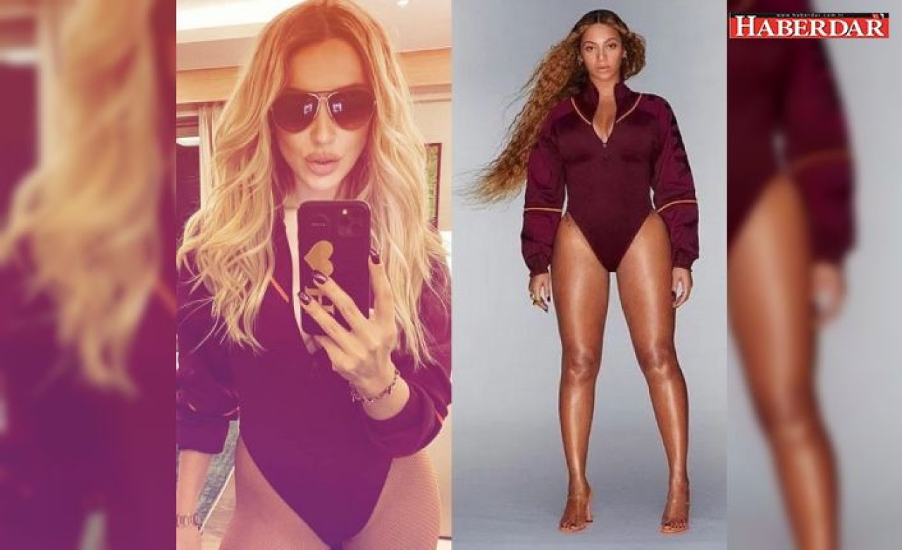 Kalçalarıyla Hadise yarattı