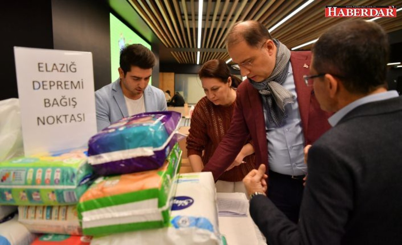 Beylikdüzünden deprem bölgesine yardım eli