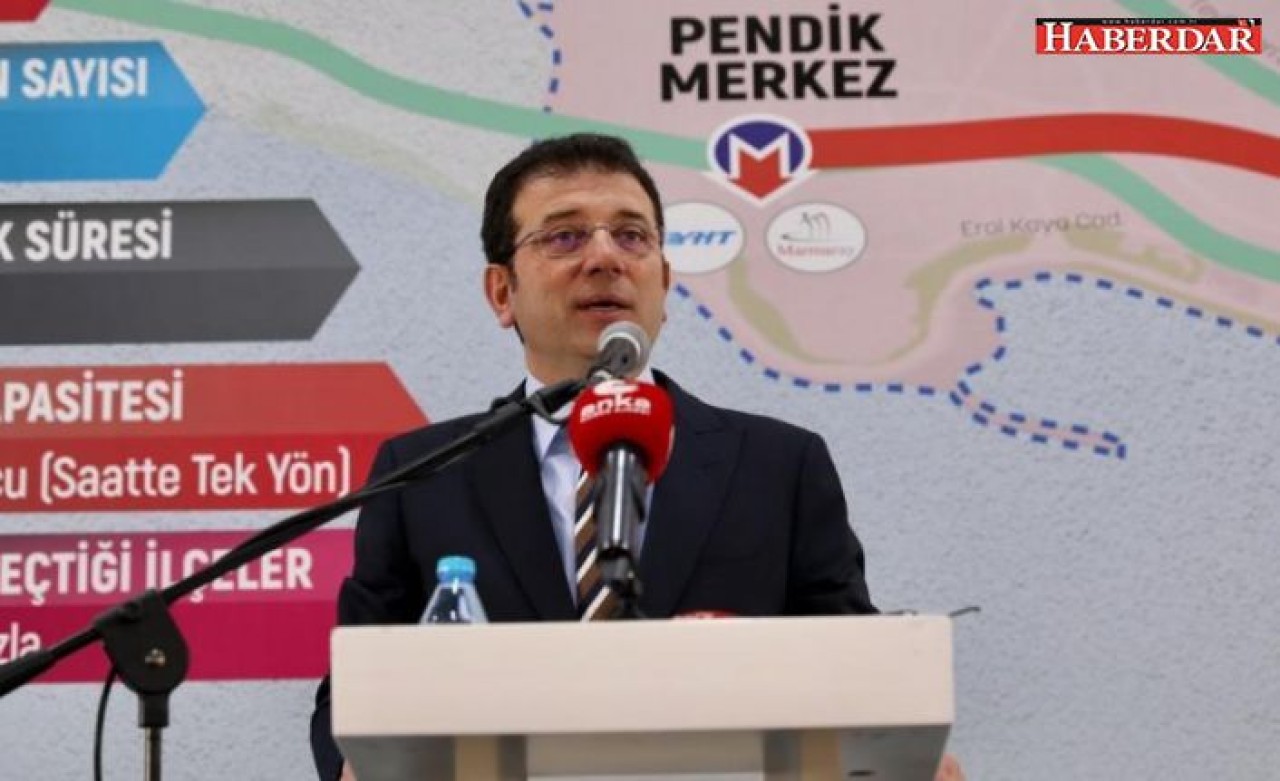 Ekrem İmamoğlu İstanbulda duran 3. metro inşaatını da yeniden başlattı
