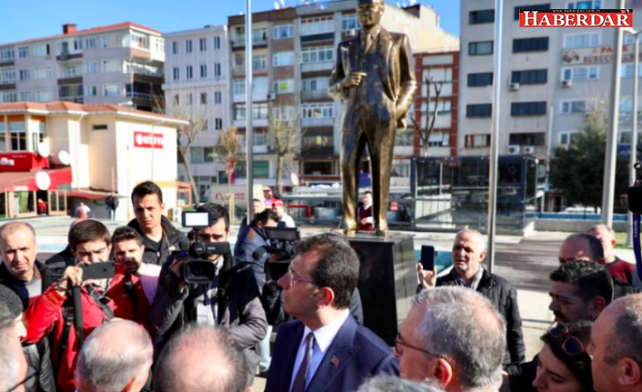 Ekrem İmamoğlu’ndan Atatürk büstü talimatı