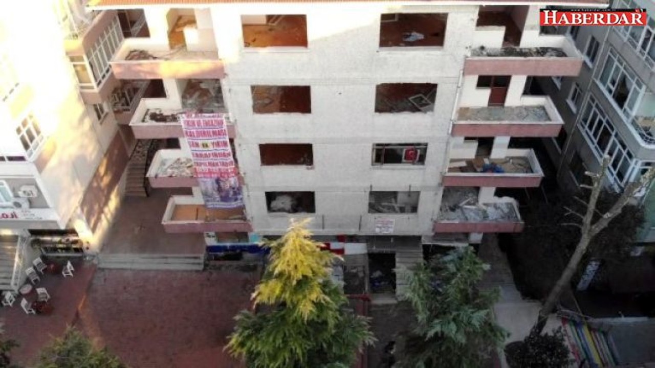 Avcılarda hasarlı binaların yıkımına imza engeli